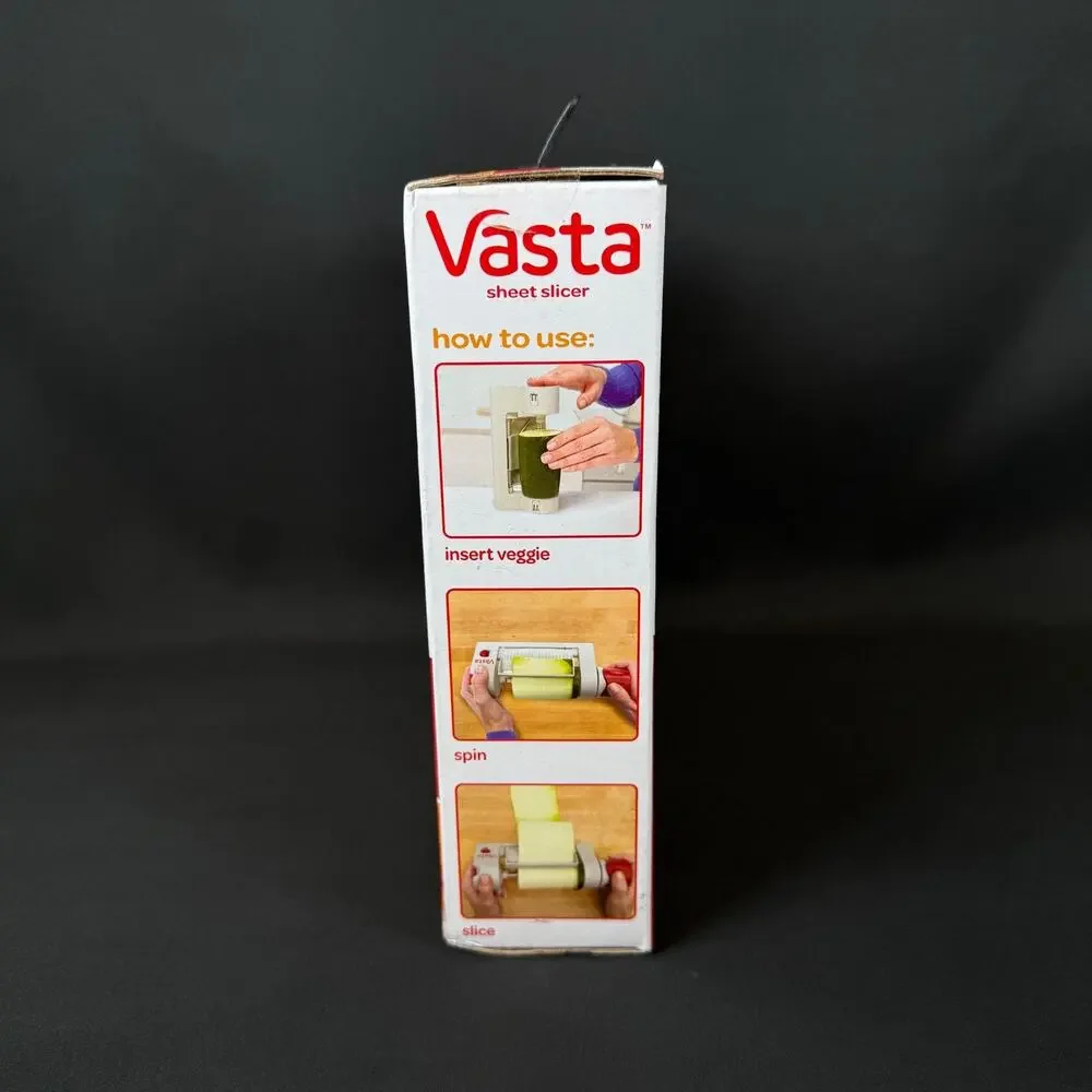 Vasta Vegetable and Fruit Sheet Slicer Veggie Cuttern New